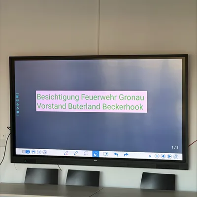 Vorstand bei der Feuerwehr