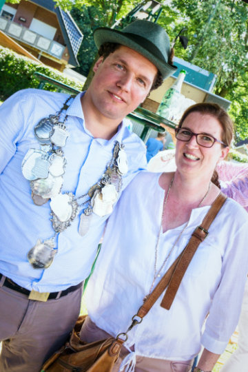 König Bernd und Königin Sandra