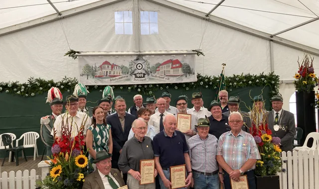 Langjährige Vereinsmitglieder
