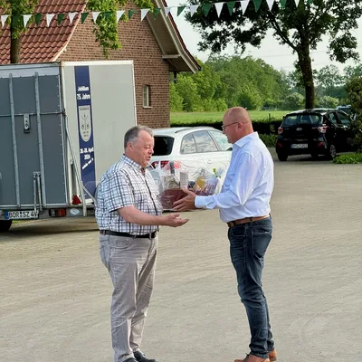 Ein Dankeschön an die Gastgeber