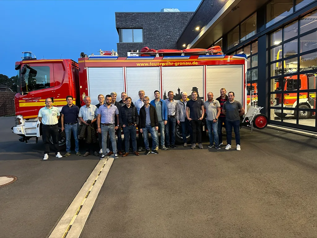 Vorstand bei der Feuerwehr